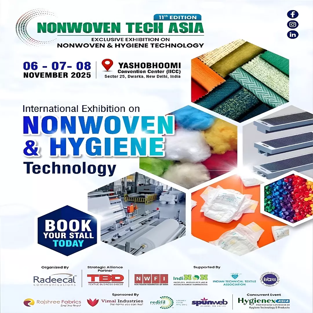 Nonwoven Tech Asia 2025: Shaping the Future of Hygiene & Textile Innovation

